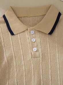 Souflis Souflis 两件套男童短袖衬衫和短裤套装，春夏