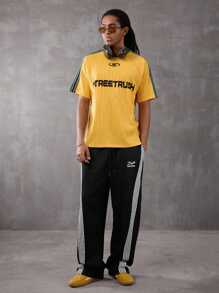 PAVTROS 男士运动裤，返校季 - 黑色 - 查看 3