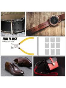 SHEIN 1 Stück universelles Handgurt-Lochzangen-Werkzeug für Gürtel, Schnürsenkel, Uhrenarmbänder, Valentinstag für Männer, Valentinstag-Hochzeit, Geburtstag, Zangen, Werkzeuge, Büroklammern