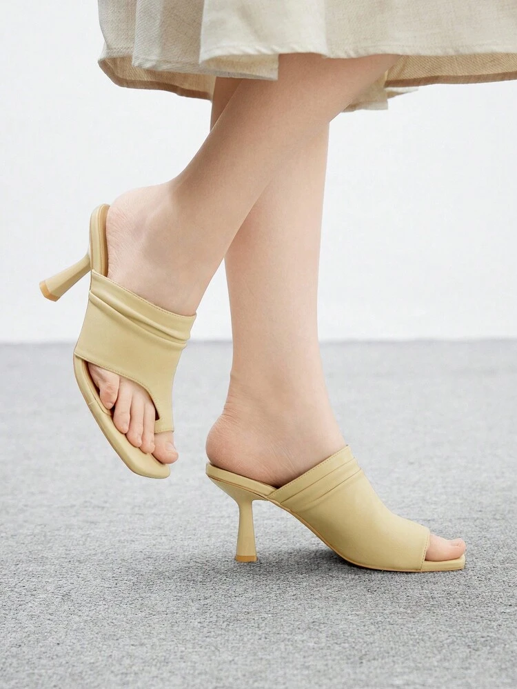 CUCCOO BIZCHIC Women's New Fashion Low Heel Sandals, Spring/Summer