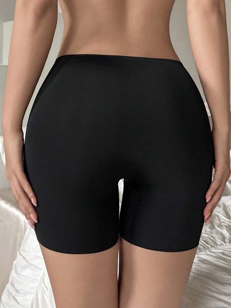 Solid Color High Waist Lightweight Shaping Underwear Bottom For Women