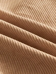 HIMLAND Áo sơ mi nam dài tay cổ bẻ bằng vải nhung kẻ, kiểu dáng thường ngày, thích hợp cho mùa thu đông. - Nhiều màu - Xem 6