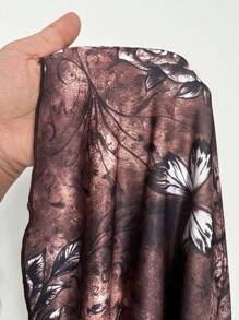 Sweetra Vestido casual de estilo universitario retro para mujer de talla grande, 2025 Nuevo, con cuello en V, abertura y lazo en el pecho, mangas acampanadas, silueta bohemia A-line estilo Y2K, vestido de moda vintage elegante para uso diario, escuela, citas, té de la tarde, vacaciones