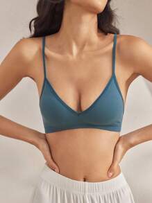 Ocili 女士无缝罗纹弹力无钢圈文胸