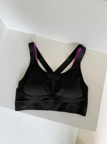 DAZY 撞色宽肩带微聚拢女士文胸