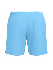 Nike Men's Drawstring Waist Loose Casual Swim Trunks - Blue - View 2
