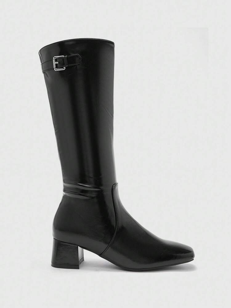 CUCCOO BIZCHIC Women's Fashion Versatile Commuting High Heel Boots