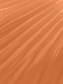 Qadelle Women Elegant Pleated Orange Dress, Perfect For Commute, Holiday, Date - Orange - View 4