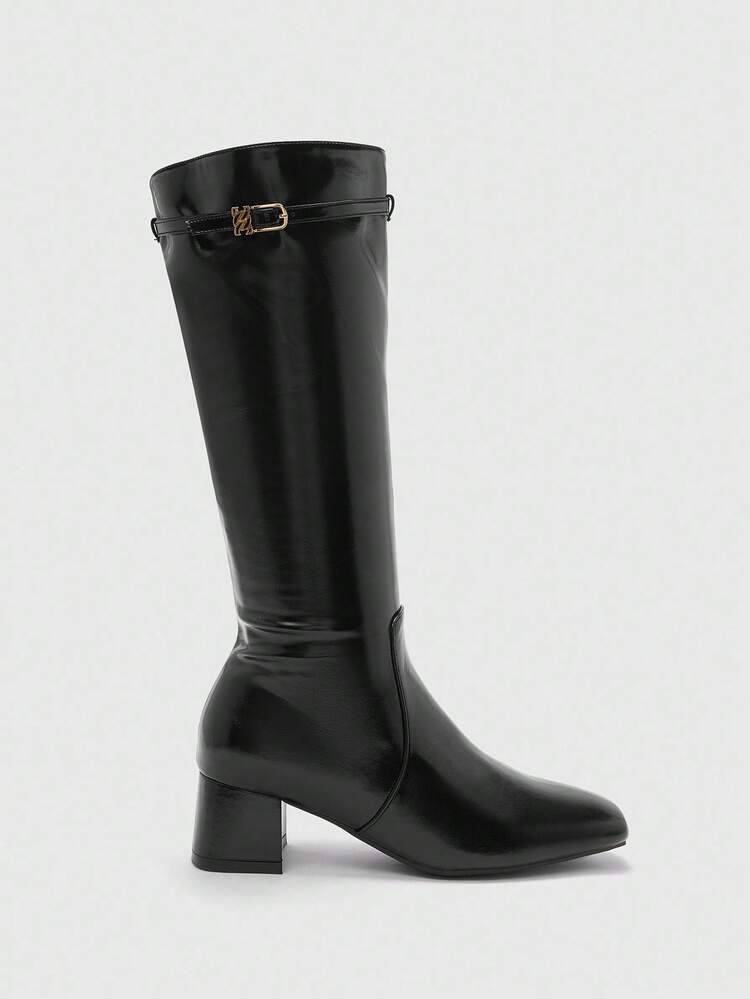 CUCCOO BIZCHIC Women's Fashion High Heel Boots, Suitable For Daily Wear