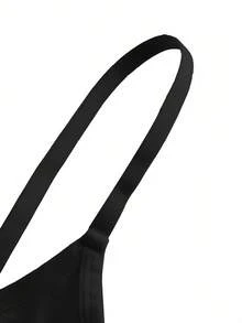 Ocili Soft 100% Cotton Front Closure Ladies Bra Summer Holiday Elegant Casual - Black - View 10