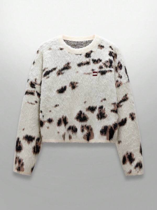 NEON BLANC Men's Loose Fit Crew Neck Sweater, Suitable For Autumn/Winter