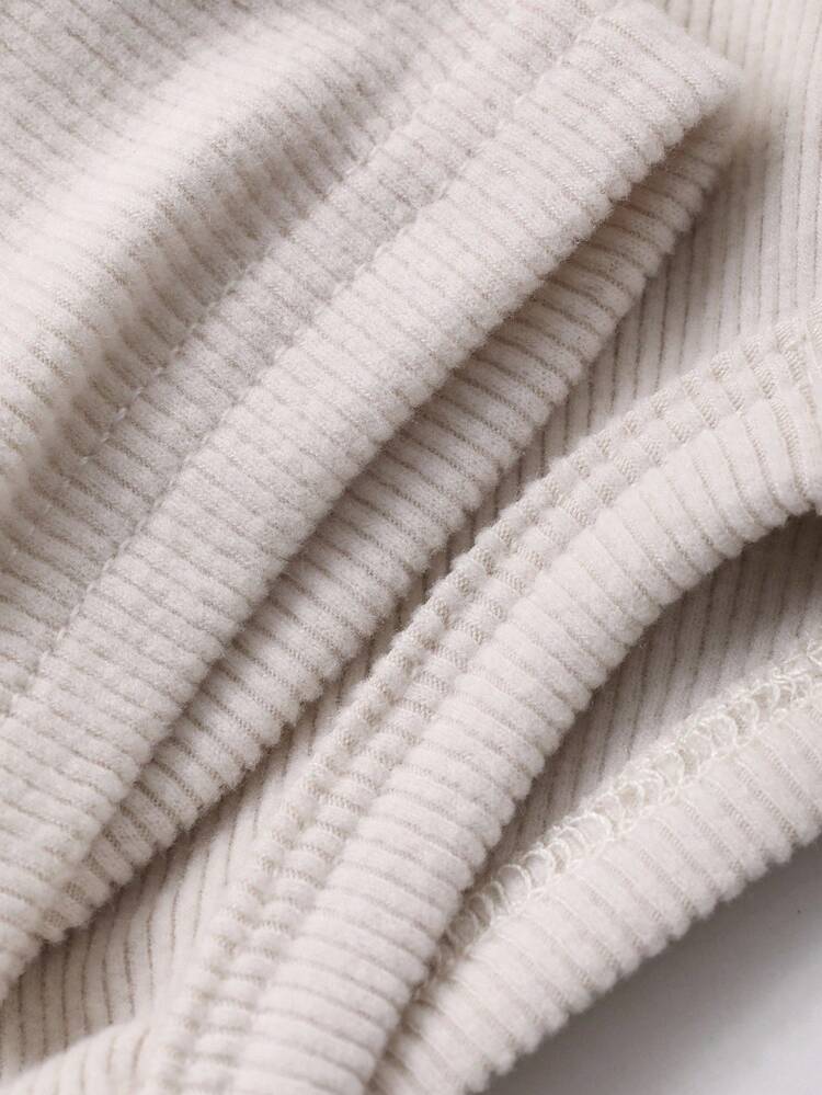 Baby Girls' Solid Color Round Neck Long Sleeve Casual Bodysuit Fall, Winter Toddler Girls Clothes