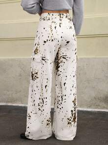 SHEIN Unity Women Y2K Jeans - Multicolor - View 2