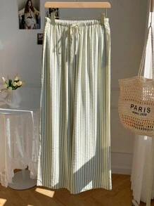 Comfortcana Quần sọc hồng nữ, mùa hè - Màu vàng - Xem 4