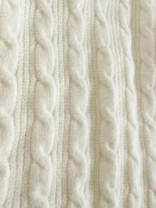 PrepCrw Young Boy Collared Half-Zip Knit Sweater,In Fall/Winter - White - View 3