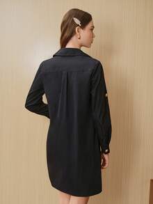 Avenne Fashionable Unisex Straight Pocket Dress, Sleeveless, Summer