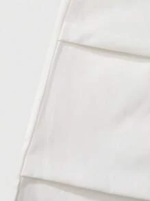 SHEIN 男童两件套服装，蓝色领 Polo 衫长袖上衣搭配白色阔腿裤，适合秋冬季休闲装、上学装、外出装 - 藍色 - 查看 4
