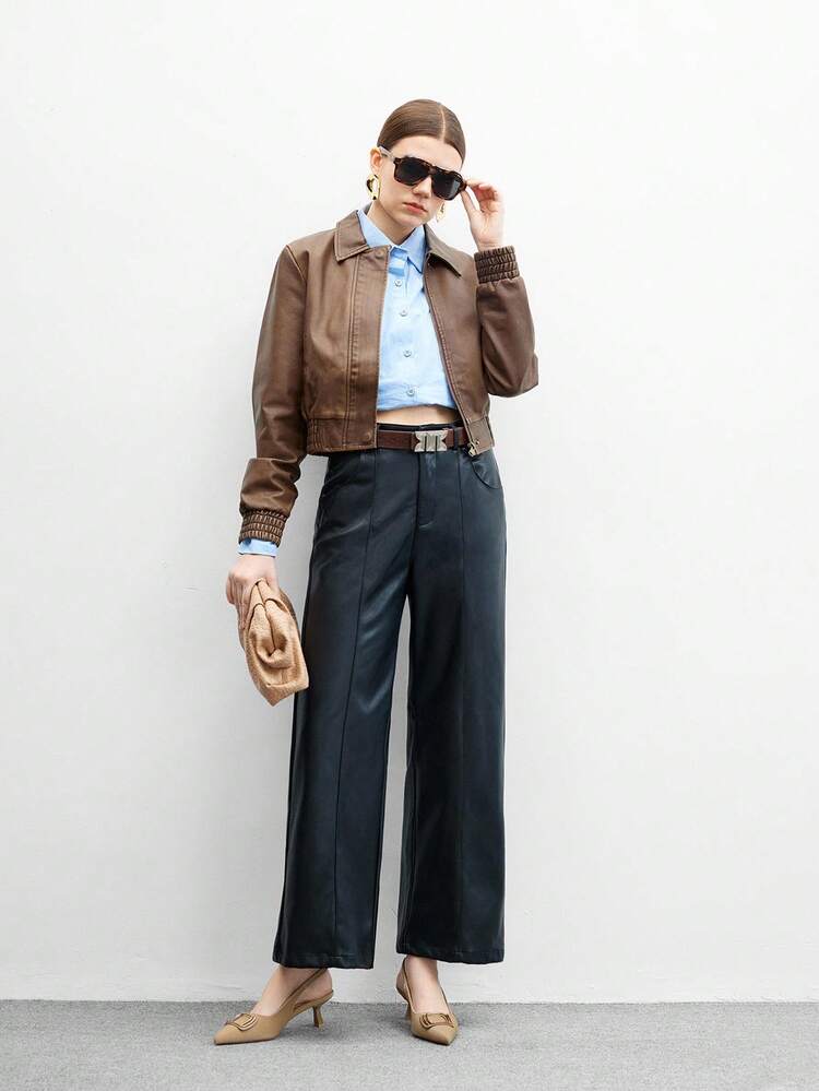 CUCCOO BIZCHIC Women's Fashion Khaki All-Match Versatile Shoes