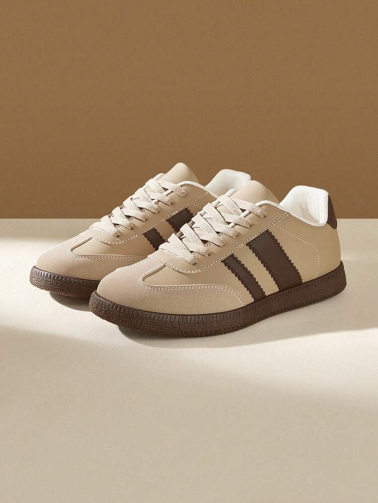 CUCCOO EASI 2026 New Spring Women's Retro Casual Sneakers, Versatile Flat White Shoes