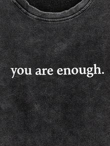 MODCRASH Maglietta oversize con grafica consumata per uomo