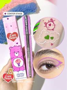 Care Bears X SHEGLAM Sweet Wishes Colored Eyeliner-Sweet As Sugar 3 Colors Colorful Matte Eyeliner Pencil Long-Lasting Extra-Fine Eyeliner Easy To Wear Bold Eye Make Up Eyeliner Brand Beauty Makeup Face Paint Cosmetic For Women Girls Perfect For Fall Winter Ideal For Y2K Fancy Fashion Suitable For Birthday Christmas Present Party Ready Best Color
