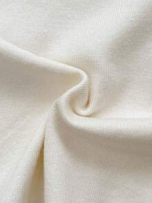 Loomiva 少女花卉刺绣圆领荷叶边长袖开衫，秋冬 - 白色 - 查看 9