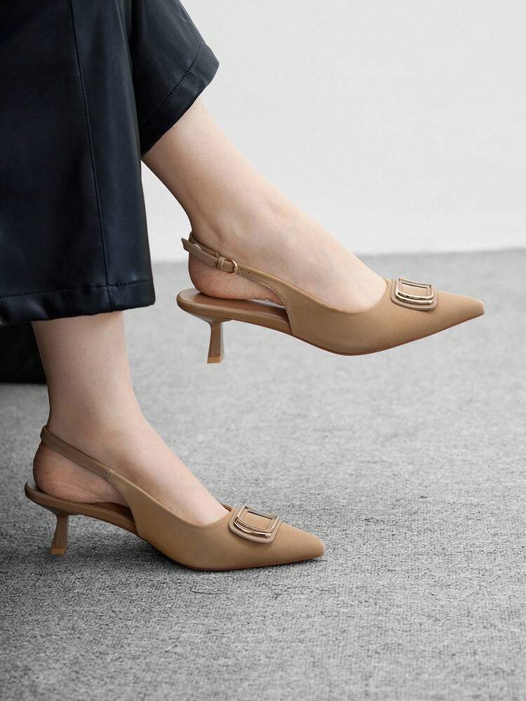 CUCCOO BIZCHIC Women's Fashion Khaki All-Match Versatile Shoes