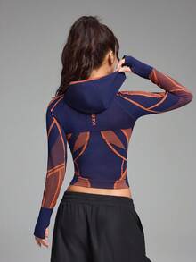Innovista Camiseta de manga larga transpirable y sin costuras para mujer, diseño con paneles de malla, cremallera y tela que absorbe la humedad, ideal para actividades al aire libre, entrenamiento, running, ciclismo, HIIT, tenis, golf, paddle board y otras actividades deportivas