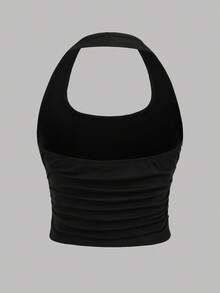 Girlism Bộ 3 món áo khoác cardigan dáng rộng màu trắng trơn, thiết kế thường ngày, cổ yếm xếp ly, eo đen cho bé gái, thích hợp mặc vào mùa xuân, thu, đông, mùa tựu trường, lễ hội, trang phục gia đình ngoài trời hàng ngày, thích hợp cho nhiều dịp khác nhau - Đen và trắng - Xem 12