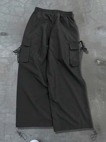 Street Life Men's Casual Fashion High Street Cargo Pants