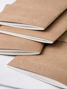 Sổ tay du lịch giấy Kraft 60 trang, sổ tay kế hoạch du lịch có dây thun, đồ dùng học tập cho học sinh, sổ tay viết đại học, ý tưởng quà tặng văn phòng phẩm - Nhiều màu - Xem 2