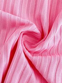 PetitDoll Lace Patchwork Heart Mesh Sexy Bodysuit - Hot Pink - View 6