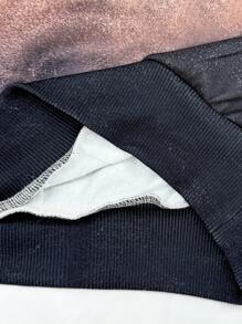 INAWLY Damen Sweatshirt, Girls Will Be Girls Hexe Buchstaben Element Digitaldruck Muster, Halloween Geschenk, Freundin und beste Freundin Geschenk, Retro lässiger Stil locker geschnittenes langärmeliges entspanntes gestricktes Sweatshirt, Neue Damen Oberteil für Herbst und Winter 2025