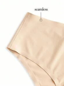 Ocili Conjunto de sujetador acolchado sin costuras y braga talla grande, de material brillante