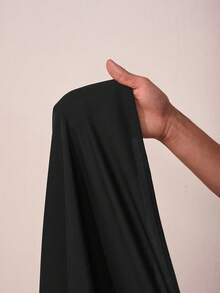 SHEIN CURVE+ Plus Size High Neck Applique Dress For Women/Autumn /Winter