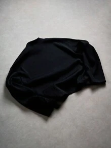 Manfinity EMRG 男士月亮印花长袖前拉链休闲夹克、短款拉链夹克、图案拉链夹克、街头风格夹克、黑色短款夹克男士、黑色图案夹克、短款夹克、哥特拉链、秋季 - 黑色 - 查看 5