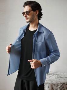 Manfinity CityGents Camicia casual a maniche lunghe con motivo a quadri blu e bianco per uomo, camicia elegante blu, camicia a quadri blu, camicia a quadri blu, camicia estiva da uomo, camicia casual da uomo, camicia estiva da uomo, camicia blu con bottoni, camicia elegante blu da uomo, camicia casual da uomo, camicia a quadri blu da uomo, camicia elegante blu da uomo, abbigliamento da uomo online, camicia a quadri blu da uomo, camicia azzurra per l'uomo, abbigliamento estivo da uomo, camicia blu da designer, autunno