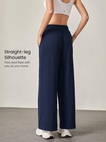 GLOWMODE VitalSwift 轻质直筒口袋裤日常休闲夏季速干吸湿排汗 - Dark Blue - 查看 2