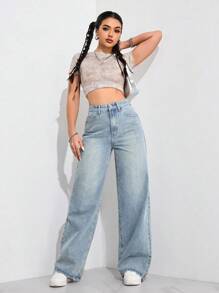 Jeanoix Jeans de denim casual, estiloso y versátil para uso diario