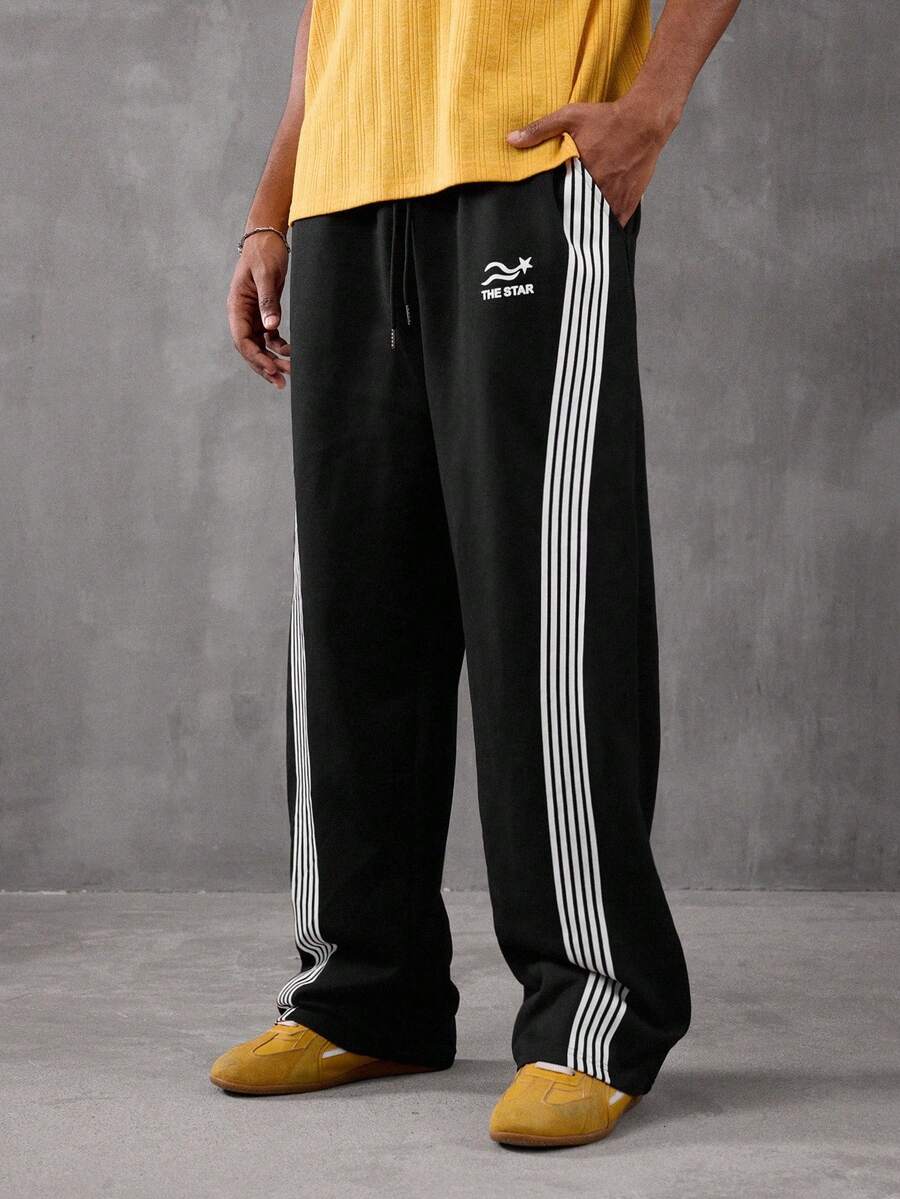 PAVTROS 男士运动裤，返校季 - 黑色 - 查看 1