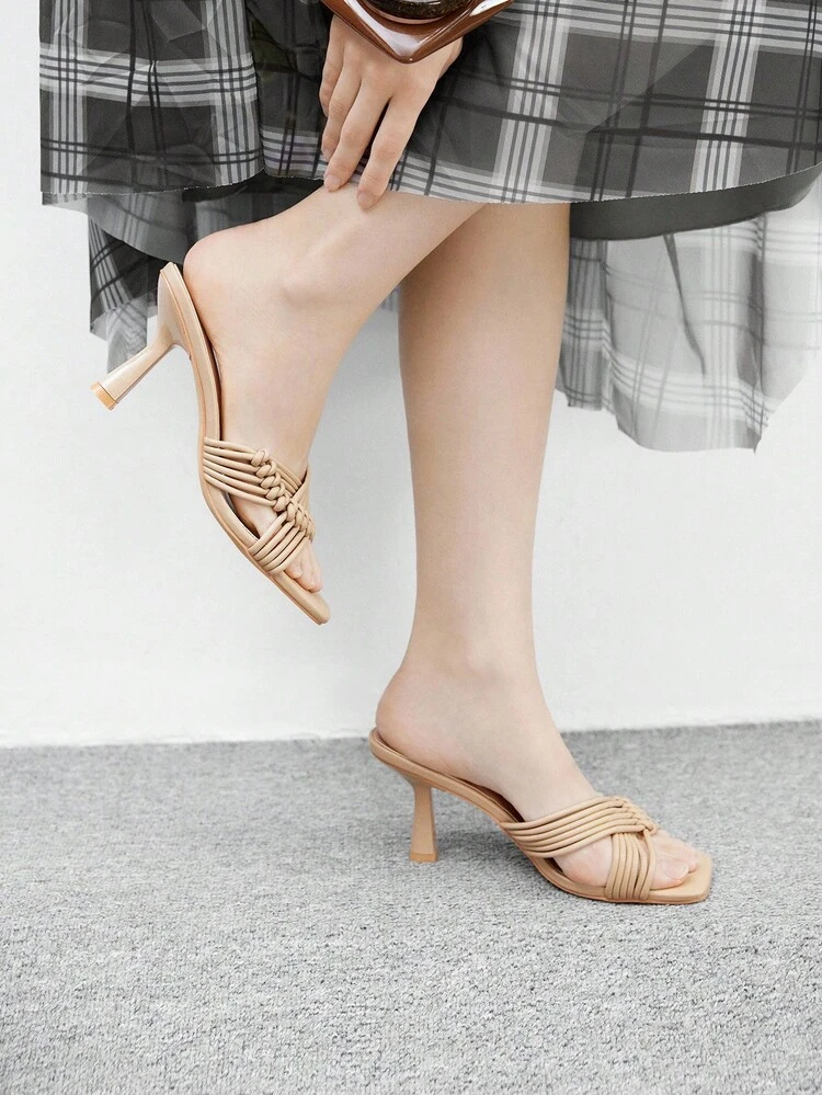 CUCCOO BIZCHIC Women's Summer New Fashion Low Heel Strap Sandals