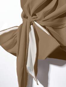 SHEIN Clasi 2 件套大码休闲花卉图案度假装，适合夏季，女士教师装，适合外出的花卉裤，花卉两件套，两件套女士短袖大地色两件套，适度两件套女士夏季套装 - 彩色 - 查看 4