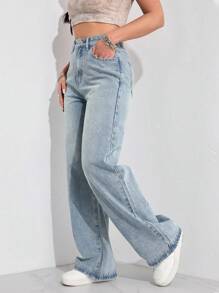 Jeanoix Jeans de denim casual, estiloso y versátil para uso diario