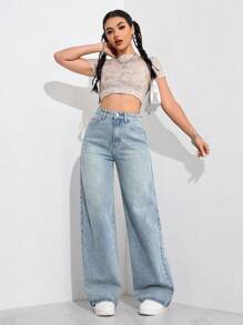 Jeanoix Jeans de denim casual, estiloso y versátil para uso diario