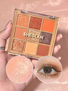 SHEGLAM Paleta De Sombras De Ojos Nine To Fine: SíMbolo De Estatus, DecoracióN Para El DíA De San ValentíN, Regalo De Amor, Maquillaje De Invierno , Fiesta, Playa, Viajes, Vacaciones, Campamentos, Aire Libre, Regalo, Rosa, Moda, NiñA, AñO Nuevo, CosméTico, Cosplay, Mejor Viaje, Festivales, Color, Elegante, Campus, Escuela, Encanto, Ambiente, Cny Brillos Marca Belleza Maquillaje Maquullaje CosméTica Para Mujeres NiñAs Perfecto Para Invierno Primavera Ideal Para Y2K Elegante Moda Adecuado Para CumpleañOs Regalo Fiesta Listo Mejor Color - Status Symbol - Ver 1