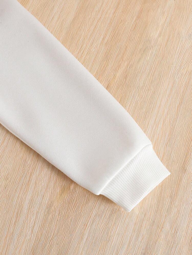 2pcs/Set Young Boys Thermal Lined Crew Neck Sweatshirt And Black Denim Bib Pants Outfit, Comfortable Casual Stylish Basic Suit For Indoor, Outdoor, Daily, Sports, Party, Holiday, Back To School, Autumn/Winter Boy Denim Overalls Set Young Boys Denim Sets Boy Outfit Set Boys Casual Two Piece Set Young Boys Clothes Fall - Blue - View 7