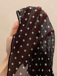 TRNVIE Women's Elegant Polka Dot V-Neck Halter Neck Camisole, Spring/Summer