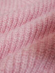 Aveloria Rosie New Fashionable Soft Pink Tone Oversized Loose Warm Chunky Knit Sweater