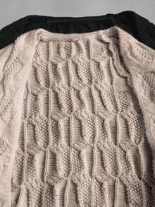 Sweetra Women Short Solid Color Cardigan, Casual Everyday Wear Y2K - Multicolor - View 4