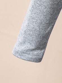 Chaqueta con capucha con estampado de moños para niñas preadolescentes de estilo casual